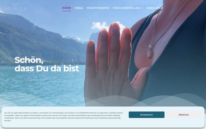 Screenshot ta' anjalila.de