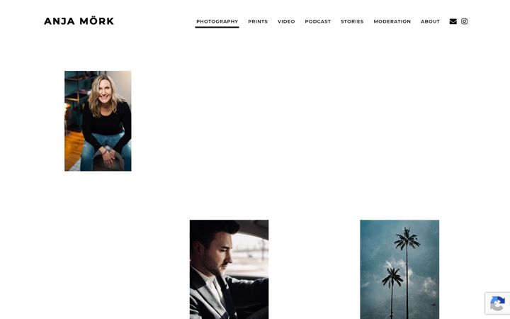Screenshot of anjamoerk.de