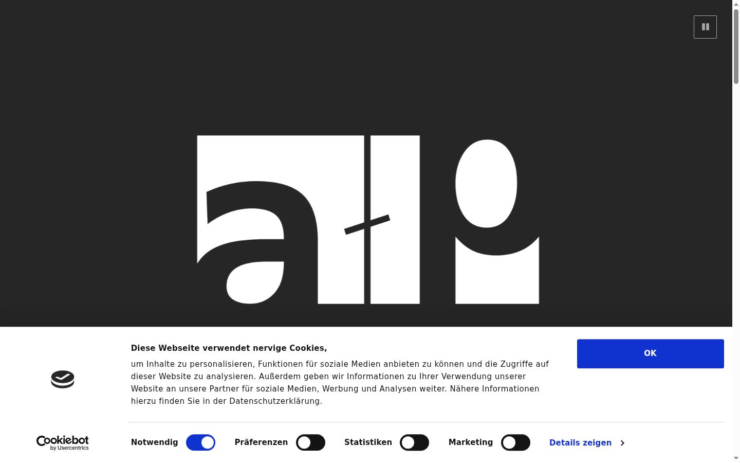Captură de ecran a bannerului de consimțământ afișat înainte de orice interacțiune