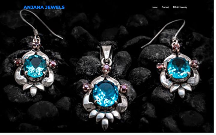 Screenshot of anjanajewels.com