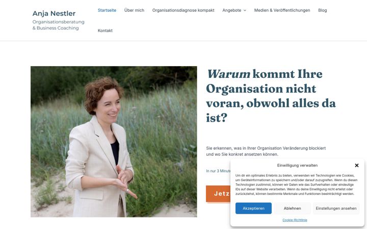 Screenshot of anjanestler.de