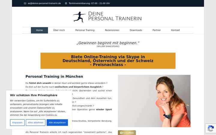 Képernyőkép: anjasieber.de