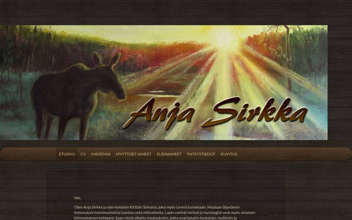 Screenshot of anjasirkka.com
