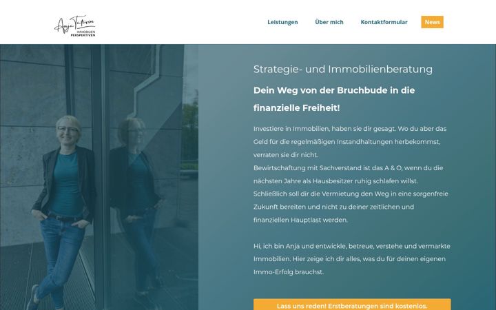 Screenshot of anjatatarin.com