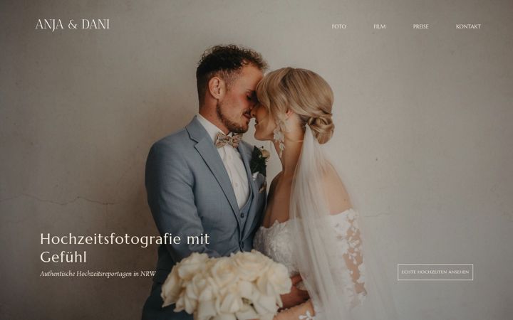 Screenshot di anjaunddani.com