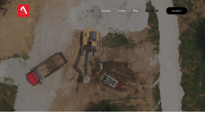 Screenshot of anjouterrassements.fr