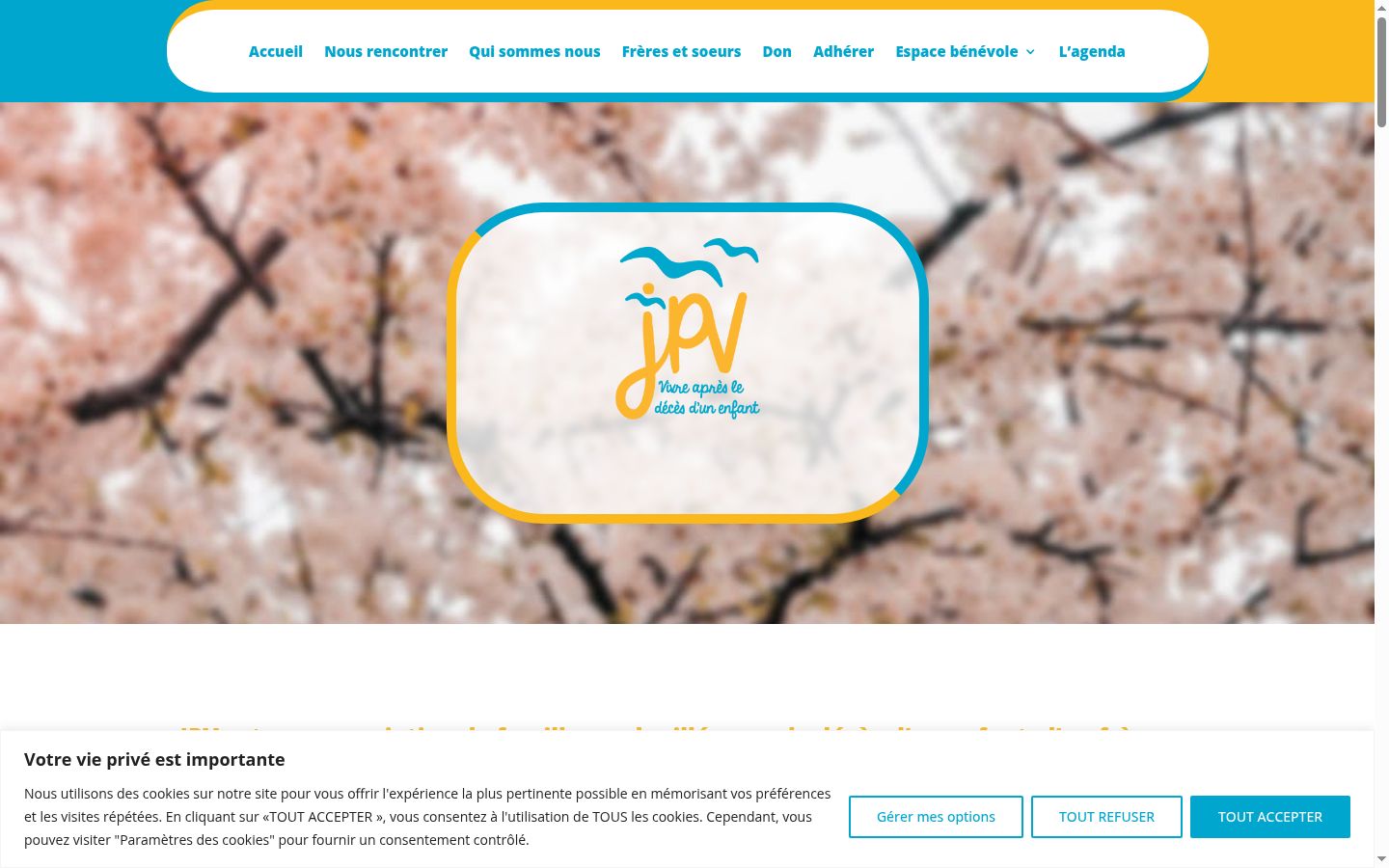 Screenshot tal-banner tal-kunsens muri qabel kwalunkwe interazzjoni