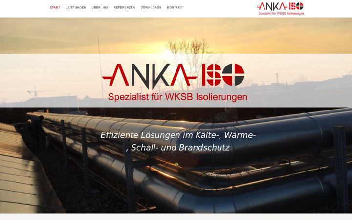 Screenshot of anka-iso.de