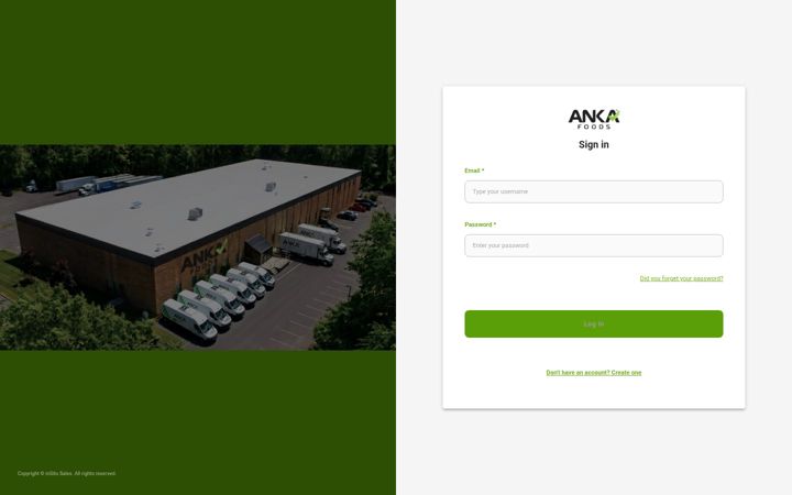 Screenshot of ankafoods.store