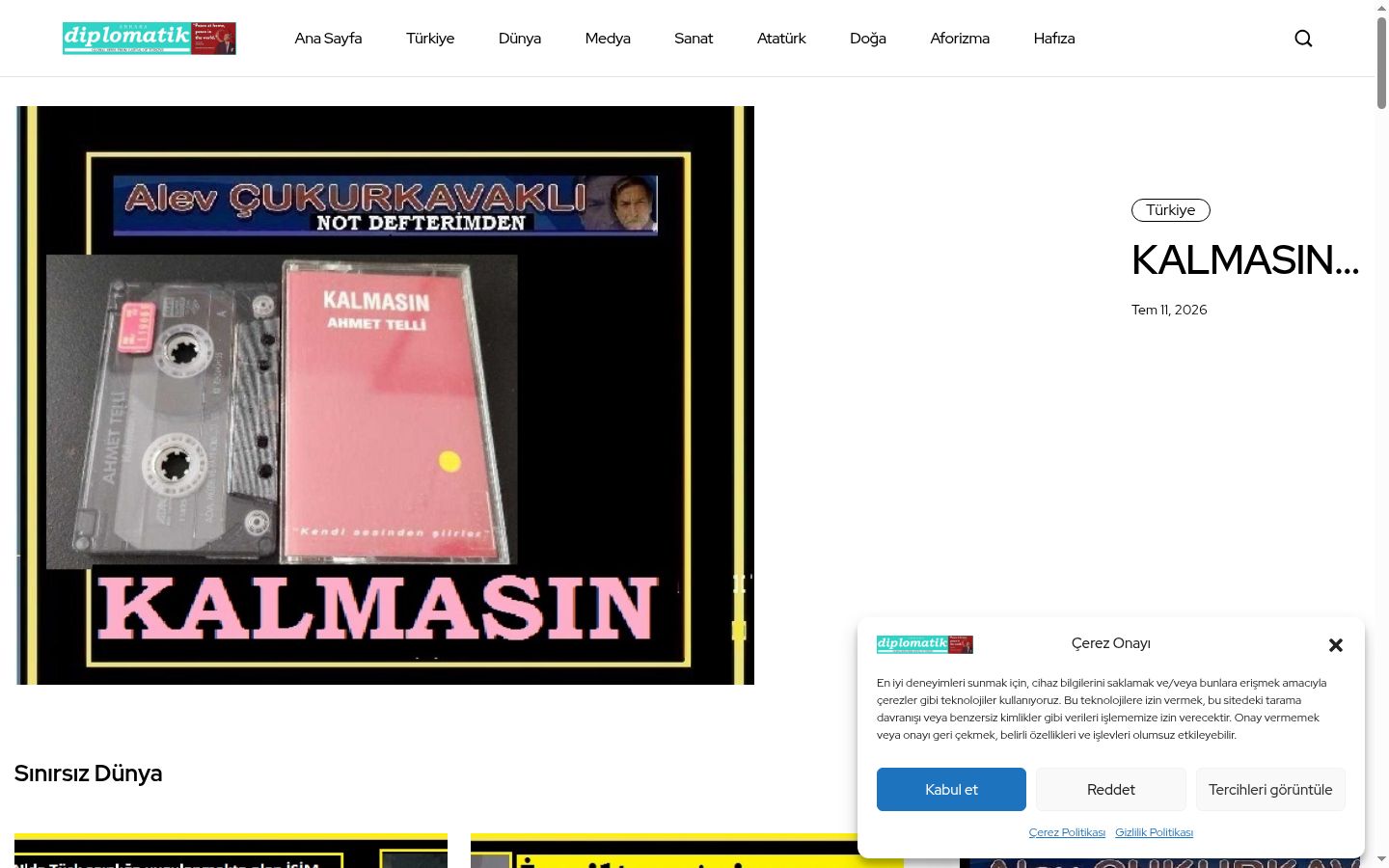 Screenshot van de toestemmingsbanner zoals getoond vóór enige interactie