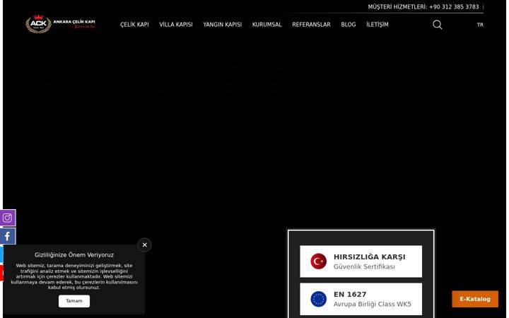 Screenshot of ankarakapi.com