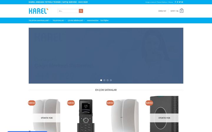 Screenshot of ankarakarel.com