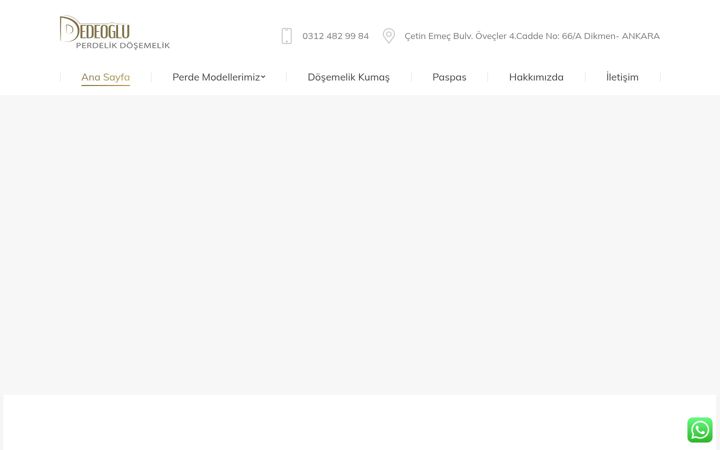 Captura de pantalla de ankaraperde.com.tr