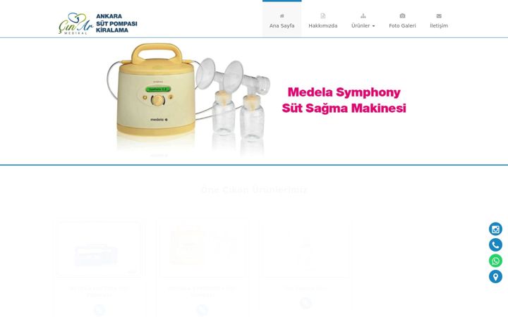 Screenshot of ankarasutpompasikiralama.com