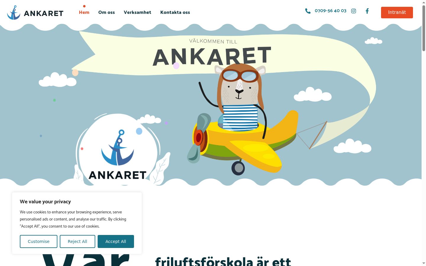 Zrzut ekranu banera zgody wyświetlanego przed jakąkolwiek interakcją