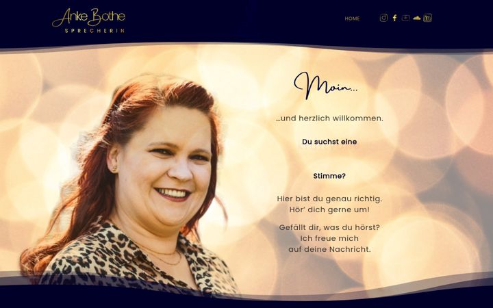 Screenshot of anke-bothe.de