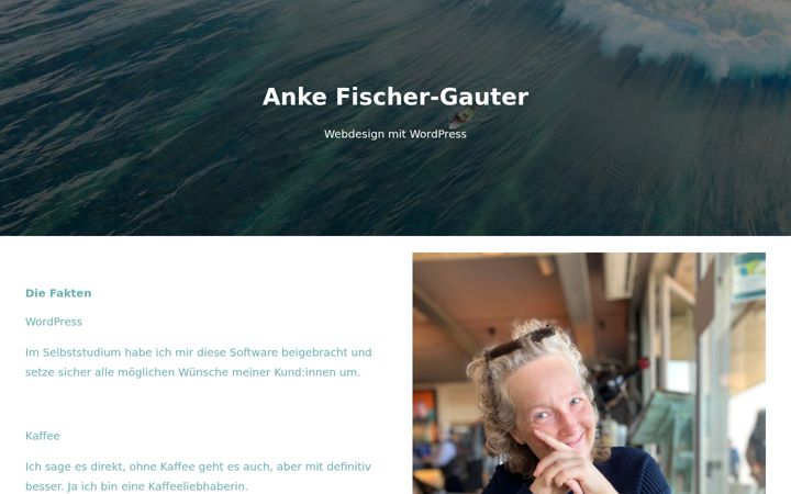 Screenshot of anke-gauter.de