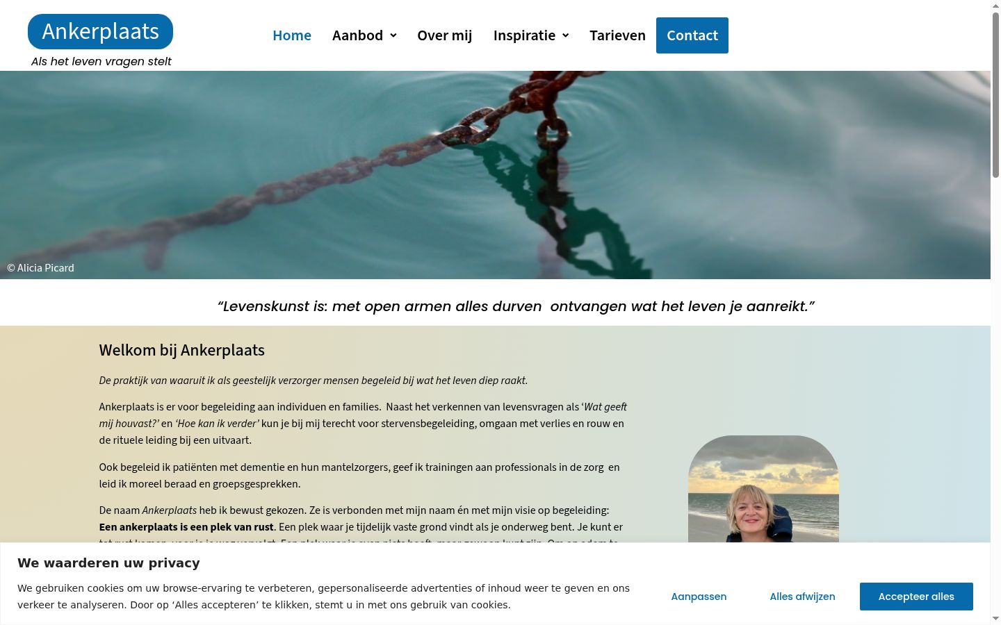 Captură de ecran a bannerului de consimțământ afișat înainte de orice interacțiune