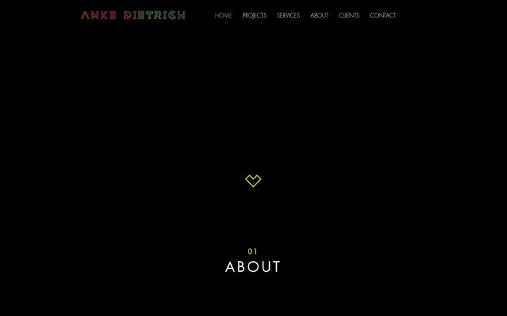 Screenshot of ankedietrich.com