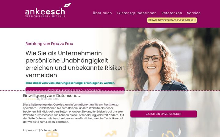 Screenshot of ankeesch.de