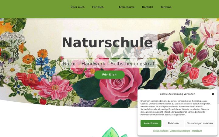 Screenshot of ankegarve.de