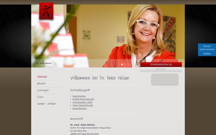Screenshot of ankenelson.de