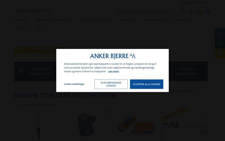 Screenshot of ankerbjerre.dk
