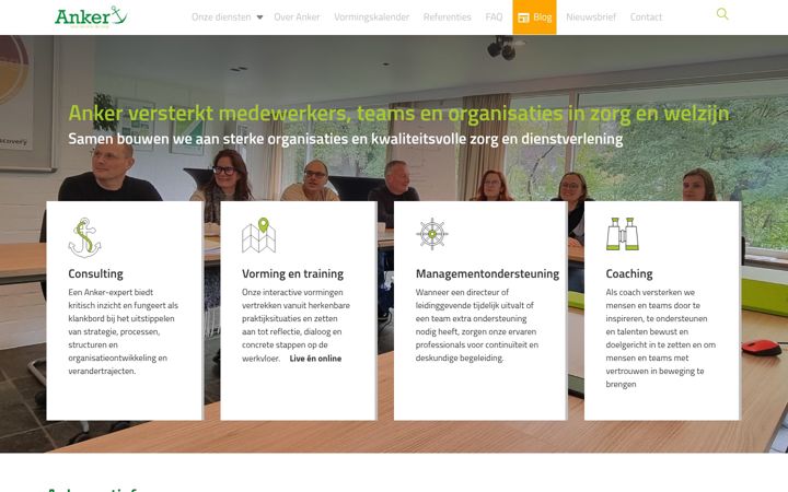 Screenshot of ankerconsult.be