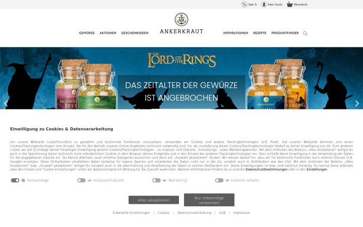 Screenshot di ankerkraut.de