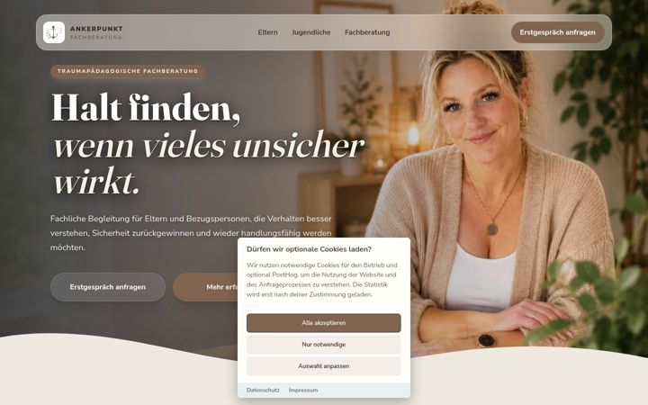 Screenshot of ankerpunkt-fachberatung.de