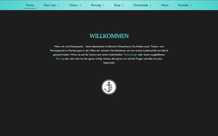 Screenshot of ankerpunkt-norden.de
