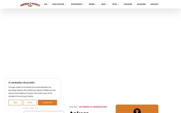 Screenshot of ankers-tivolipark.dk