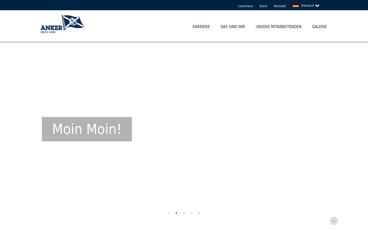 Screenshot of ankerservice.de