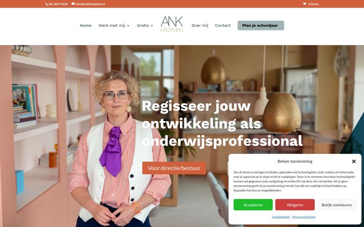 Screenshot di ankkampman.nl