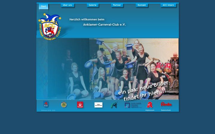 Képernyőkép: anklamer-carneval-club.de