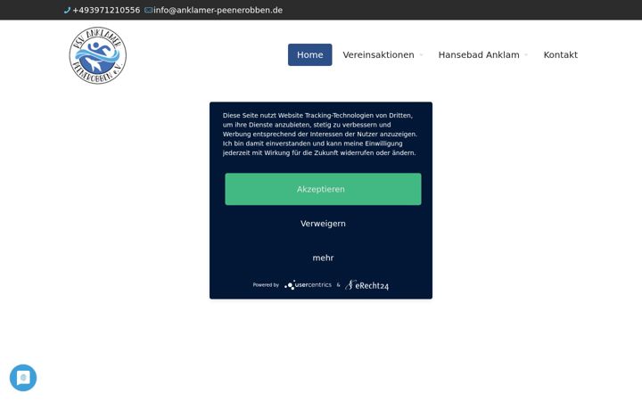 Screenshot of anklamer-peenerobben.de