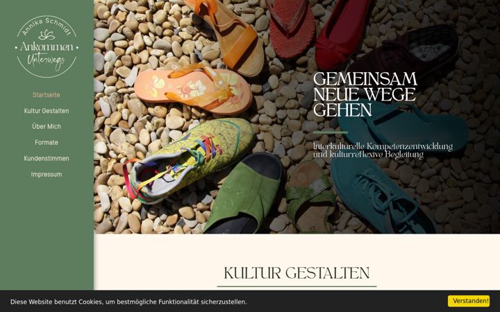 Screenshot of ankommen-unterwegs.international