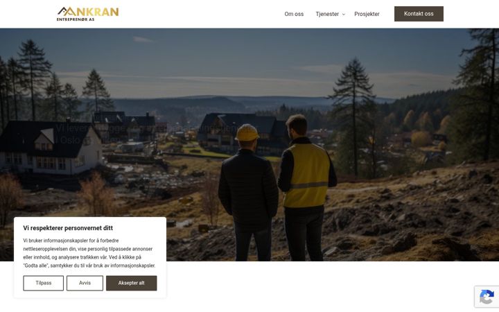 Screenshot stránky ankranas.no