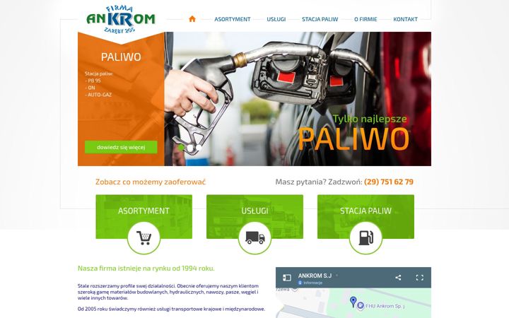 Screenshot of ankrom.com.pl
