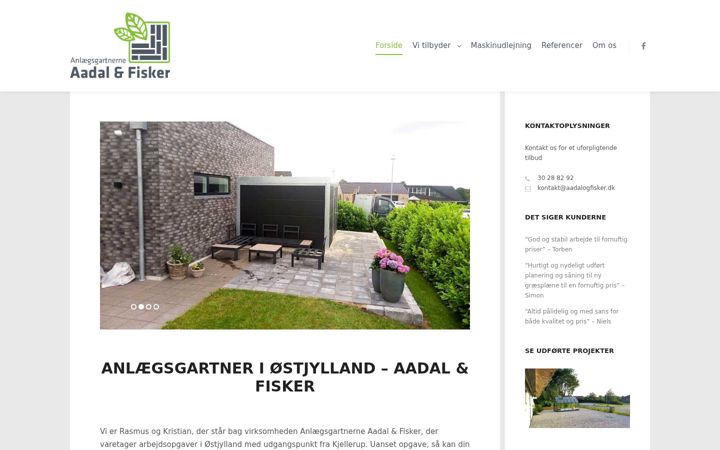 Screenshot of anlaegsgartnerneaadalogfisker.dk