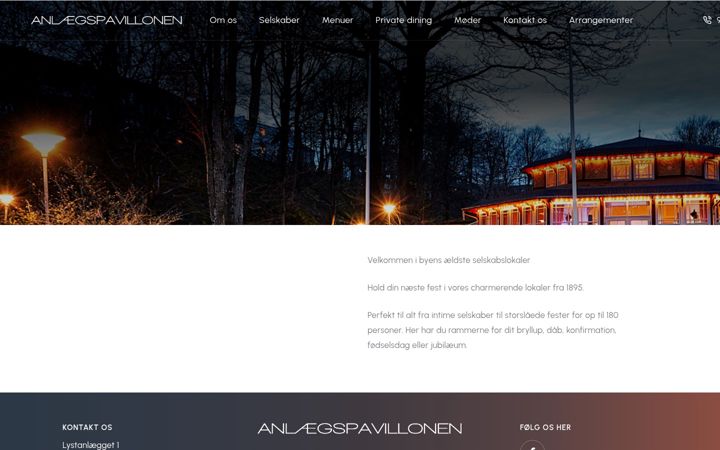 Ekraanipilt saidist anlaegspavillonen.dk