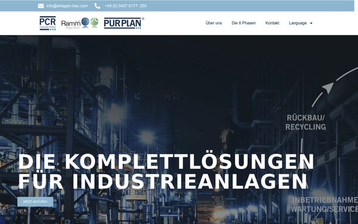 Screenshot of anlagen-bau.com
