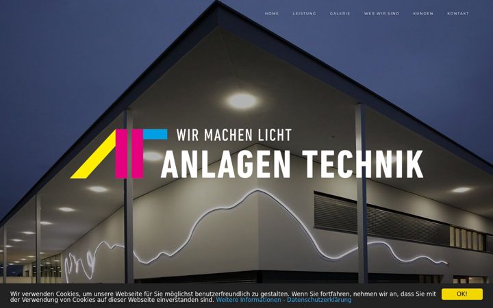 Screenshot of anlagen.com