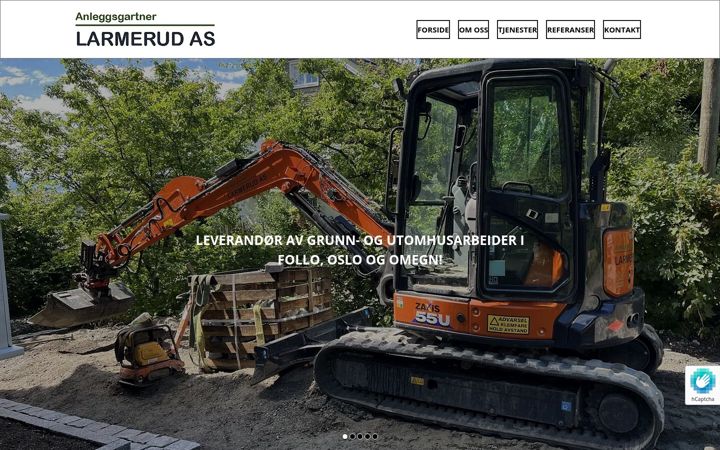 Screenshot stránky anlarm.no
