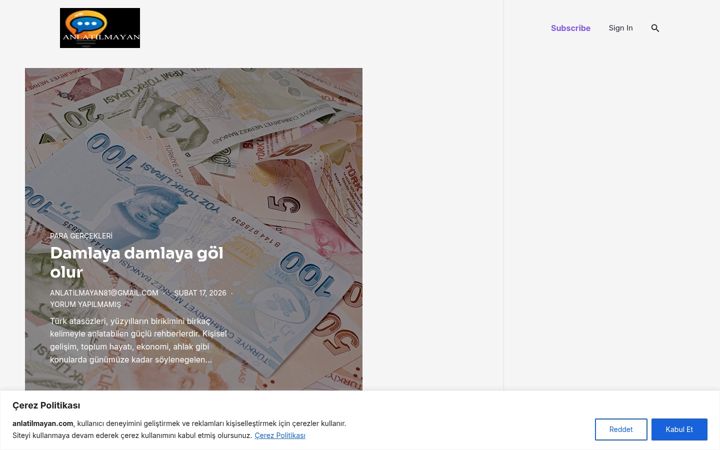 Screenshot of anlatilmayan.com