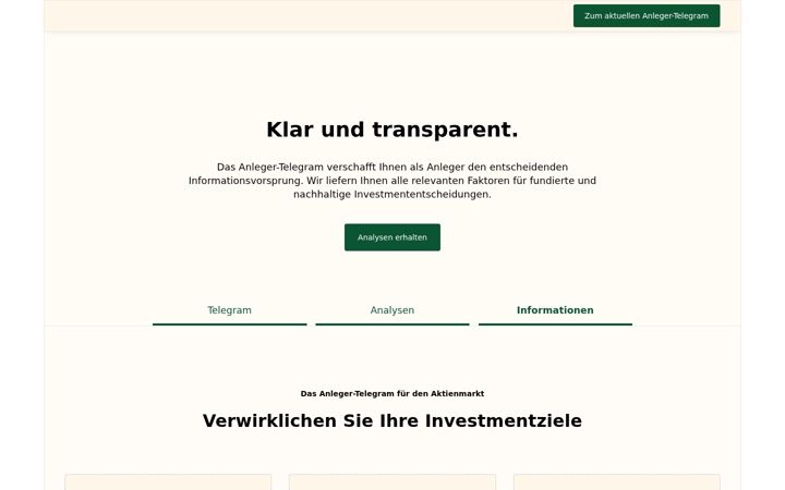 Screenshot of anleger-telegram.de