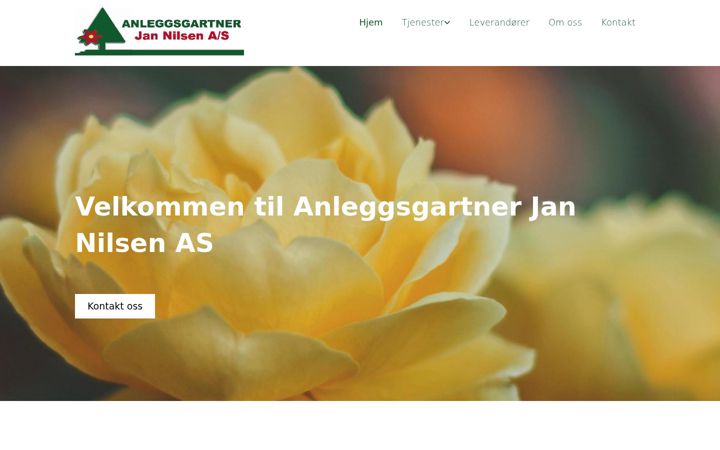 Kuvakaappaus sivustosta anleggsgartner.net