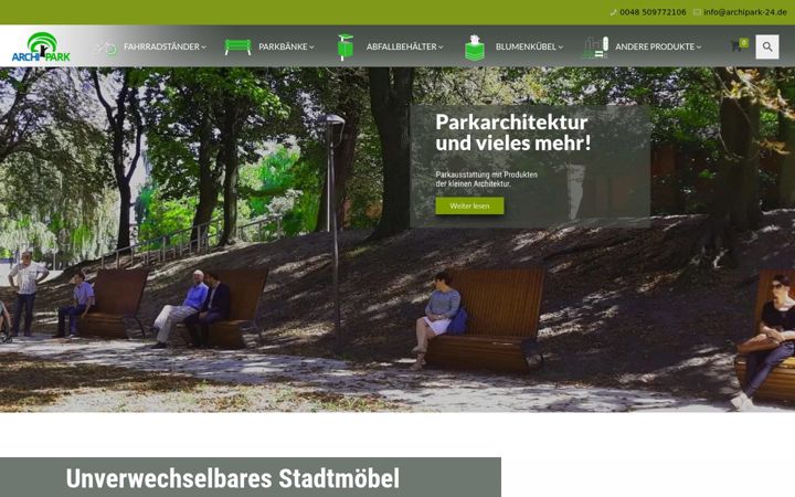 Screenshot of anlehnbuegel24.de