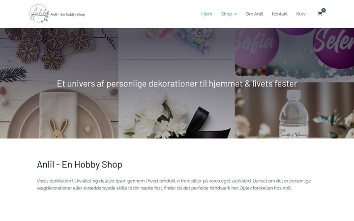 Screenshot of anlil.dk