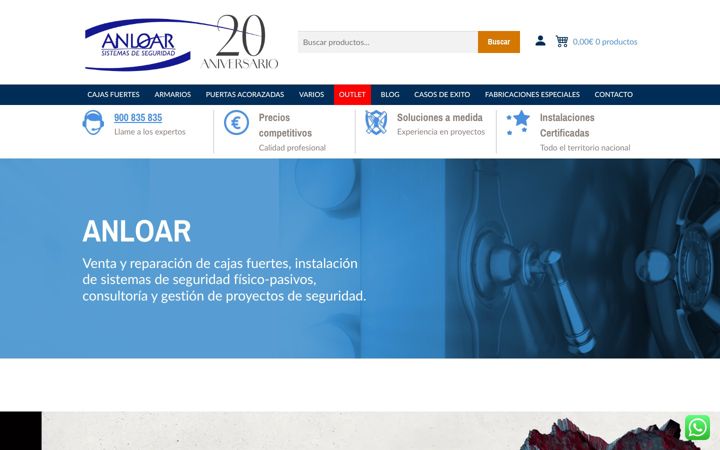 Screenshot of anloar.com